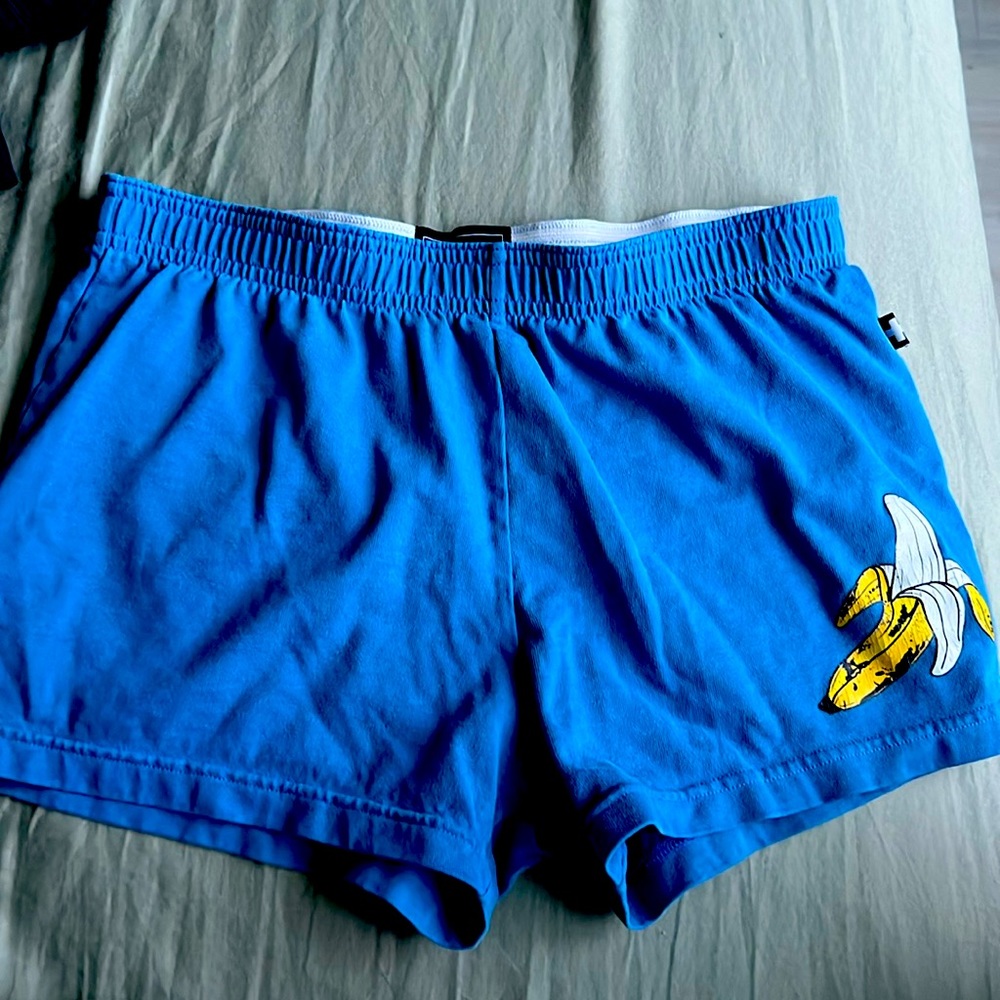 Andrew Christian  Blue Shorts